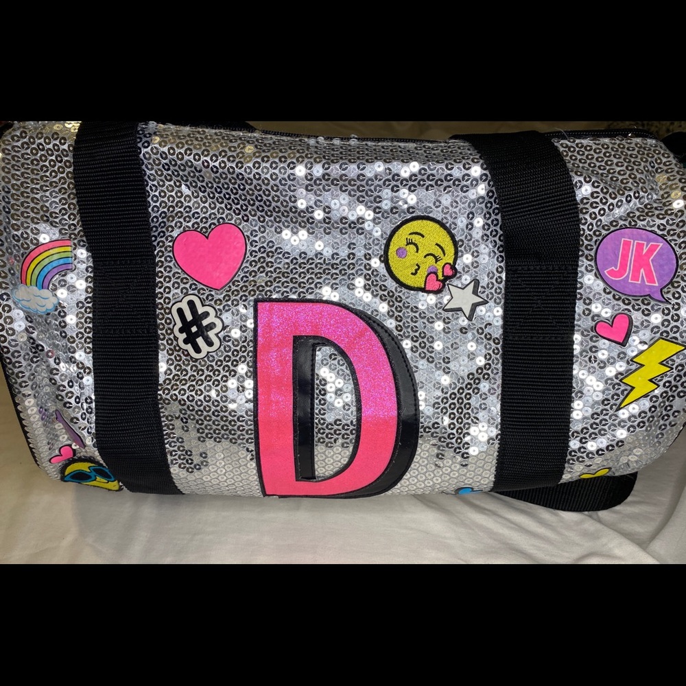 Justice duffel bag